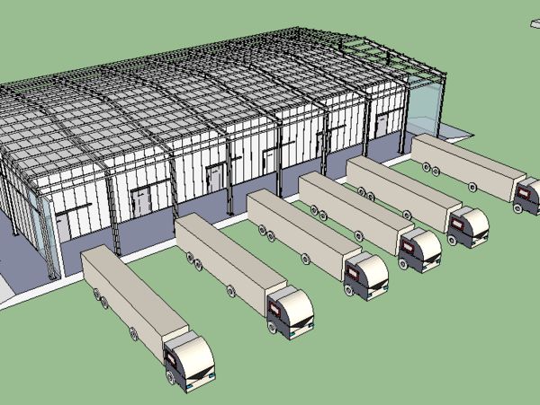 3000平方米物流冷庫 3000平方米物流冷庫