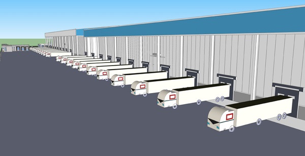 3000立方冷鏈物流冷庫 3000立方冷鏈物流冷庫